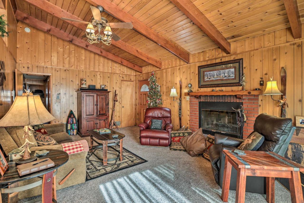 Villa Chocolate Moose Cabin Short Walk To Slopes à Lac Big Bear Extérieur photo