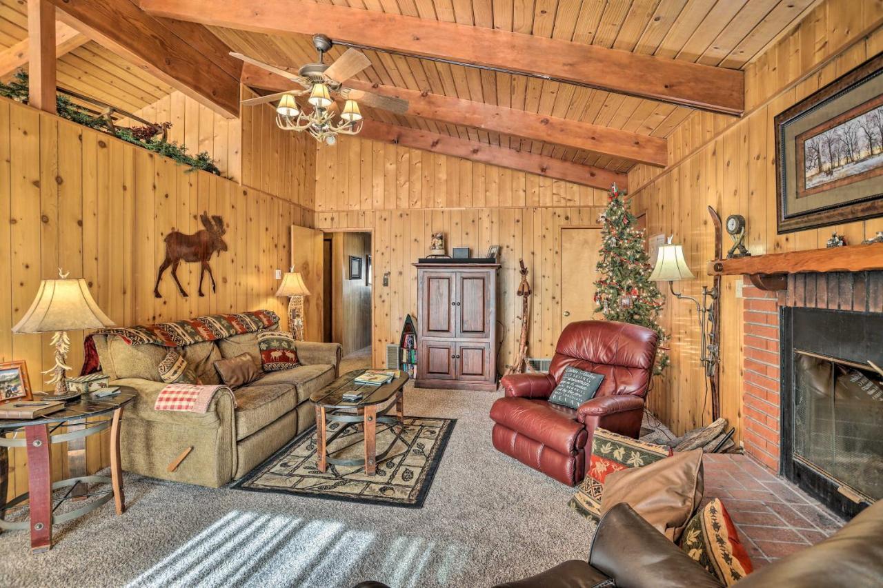 Villa Chocolate Moose Cabin Short Walk To Slopes à Lac Big Bear Extérieur photo