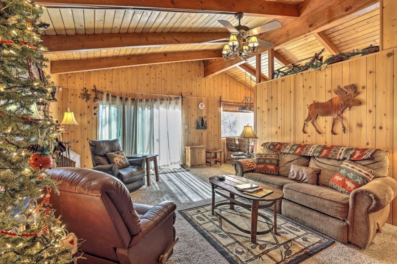 Villa Chocolate Moose Cabin Short Walk To Slopes à Lac Big Bear Extérieur photo